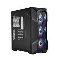 Cooler Master case MasterBox TD500 Mesh V2, ATX, Průhledná bočnice, 3x 120mm ARGB Fan, Černá