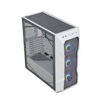 Cooler Master case MasterBox TD500 Mesh V2, ATX, Průhledná bočnice, 3x 120mm ARGB Fan, Bílá