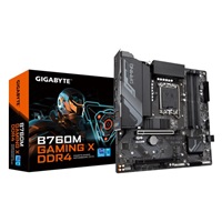 GIGABYTE MB Sc LGA1700 B760M GAMING X DDR4, Intel B760, 4xDDR4, 1xDP, 1xHDMI, mATX