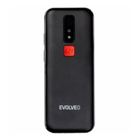 EVOLVEO EasyPhone LT, mobilní telefon pro seniory s nabíjecím stojánkem, černá