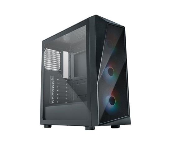 BAZAR - Cooler Master case CMP 520, bez zdroje, průhledná bočnice, černá - Poškozený obal (Komplet)