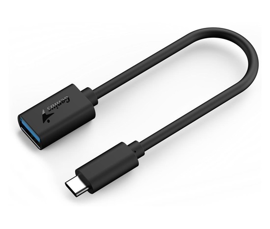 GENIUS ACC-C2AC redukce USB-C na USB-A, černá