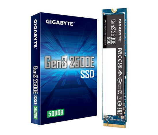 GIGABYTE SSD 500GB 2500E Gen3