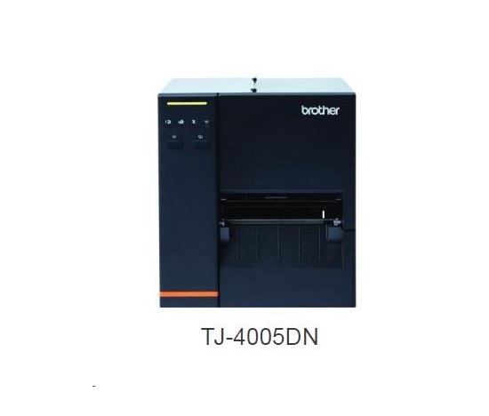 BROTHER tiskárna štítků TJ-4005DN (tisk štítků, 203 dpi, max šířka štítků 107 mm) USB, LAN, RS-232C, LED indikace