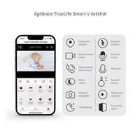 TrueLife NannyCam R3 Smart - digitální video chůvička