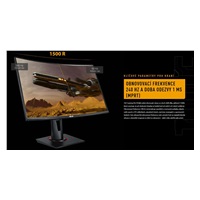ASUS LCD 27" VG27VQM TUF Gaming 1920x1080 VA 350cd 1ms MPRT 240Hz repro HDMI DP vesa