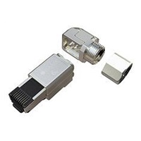 Solarix Konektor MPTL 90° RJ45 CAT6A STP samořezný