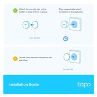 TP-Link Tapo S200D chytré tlačítko s montážním rámečkem