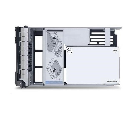 DELL 480GB SSD SATA Read Intensive ISE 6Gbps 512e 2.5in w/3.5in Brkt Cabled CUS Kit T150