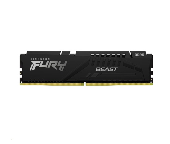 KINGSTON DIMM DDR5 8GB 6000MT/s CL36 FURY Beast Černá EXPO