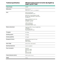 HPE Networking Instant On Switch 48p Gigabit 2p 10GBT 2p SFP+ 1960 (JL808A)