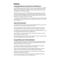 HPE Networking Instant On Switch 16p Gigabit CL4 PoE 124W 1430