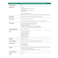 HPE Networking Instant On Indoor Access Point Wi-Fi 6 4x4 (RW) AP25 (R9B28A)