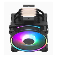 Cooler Master chladič Hyper 212 Halo Black, 120mm ARGB, LGA1851, černá