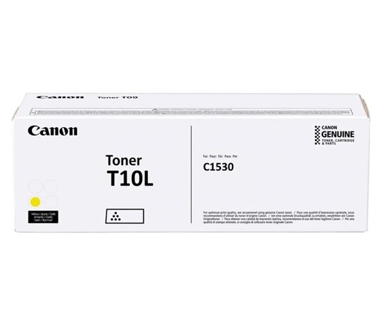 CANON TONER T10L Y žlutá pro i-SENSYS X C1533i, C1533iF, C1538i, C1538Fi (5 000 str.) BAZAR/ROZBALENO