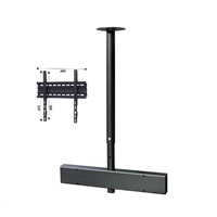 Stropní držák vynikající kvality, vysoká nosnost, nastavení délky, na Tv 32-60"