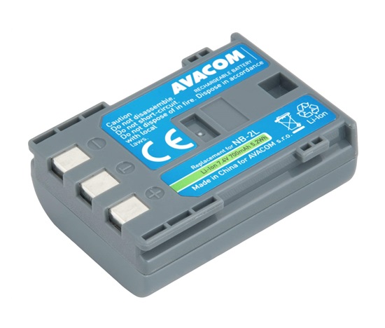 AVACOM náhradní baterie Canon NB-2LH Li-Ion 7.4V 700mAh 5.2Wh