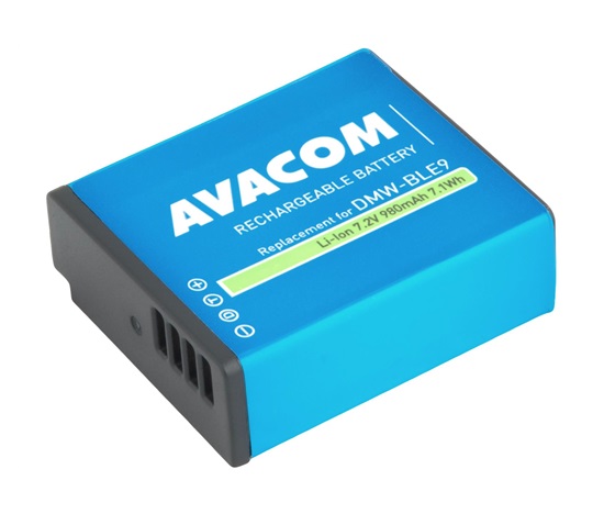 AVACOM náhradní baterie Panasonic DMW-BLE9, BLG-10 Li-Ion 7.2V 980mAh 7.1Wh