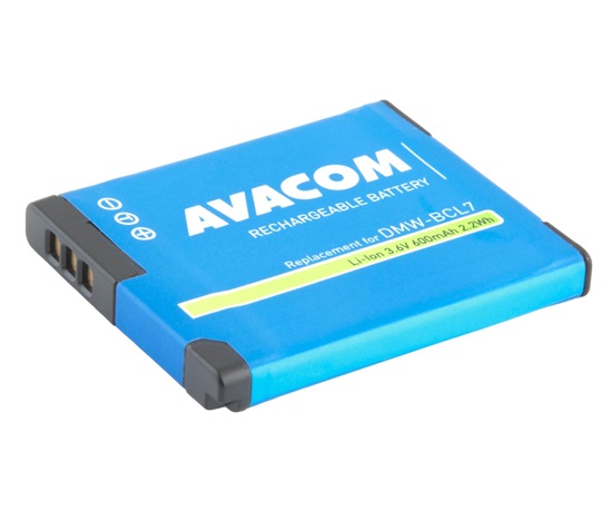 AVACOM náhradní baterie Panasonic DMW-BCL7 Li-Ion 3.6V 600mAh 2.2Wh