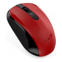 GENIUS myš NX-8008S/ 1200 dpi/ bezdrátová/ tichá/ BlueEye senzor/ červená