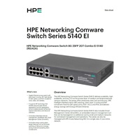 HPE Networking Comware Switch 8G 2SFP 2GT Combo EI  5140  R8J42AR RENEW