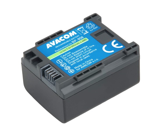 AVACOM baterie pro Canon BP-808 Li-ion 7.4V 890mAh 6.6Wh