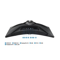 SAMSUNG MT LED LCD Gaming Monitor 32" Odyssey G7 Neo - Quantum Matrix Tech. (mini LED), 4K, Prohnutý 1000R, 3,440x1440