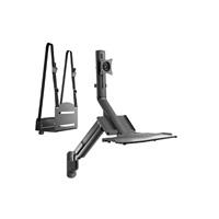 Nástěnný 3D polohovací držák monitoru a Pc Fiber Mounts M8C38