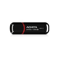 ADATA Flash Disk 256GB UV150, USB 3.1 Dash Drive (R:90/W:20 MB/s) černá
