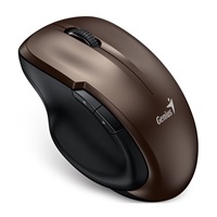 GENIUS myš Ergo 8200S/ 1200 dpi/ bezdrátová/ Chocolate/ 5-tlačítková – náhled 1