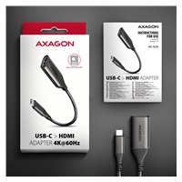 AXAGON RVC-HI2M, USB-C -> HDMI 2.0a redukce / adaptér, 4K/60Hz HDR10