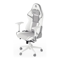 ENDORFY Herní židle Scrim Onyx White, kožená, bílá