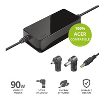 BAZAR - TRUST napájecí adaptér MAXO pro notebooky ACER 90W, vč. koncovek - poškozený obal