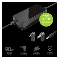 BAZAR - TRUST napájecí adaptér MAXO pro notebooky ACER 90W, vč. koncovek - poškozený obal