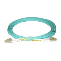 Duplexní patch kabel MM 50/125, OM3, LC-LC, LS0H, 0,5m