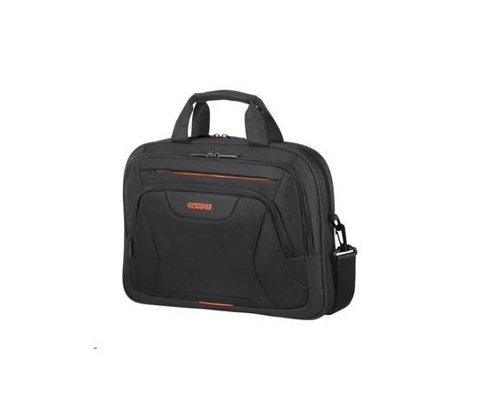 Samsonite American Tourister AT WORK LAPTOP BAG 15.6" BLACK/ORANGE