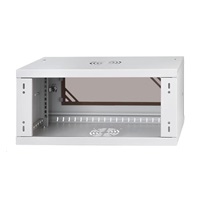 LEXI-Net 19" nástěnný rozvaděč Basic 4U 520x450 - rozložený