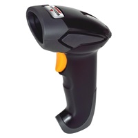 Virtuos CCD čtečka Virtuos HW-311A, bezdrátová, USB základna, černá