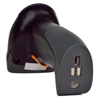 Virtuos CCD čtečka Virtuos HW-311A, bezdrátová, USB základna, černá