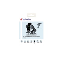 VERBATIM Držák do Auta Bezdrátová rychlonabíječka Qi 15W FWC-02
