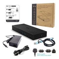 i-tec USB 3.0 / USB-C / Thunderbolt, 3x 4K Docking Station Gen 2 + PD 100W