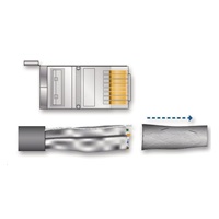 UBNT TOUGHCable Carrier [Level 2, SFTP kabel, drát, outdoor, CAT5e, 24AWG, 305m] - poškozené boční úchyty