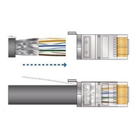 UBNT TOUGHCable Carrier [Level 2, SFTP kabel, drát, outdoor, CAT5e, 24AWG, 305m] - poškozené boční úchyty