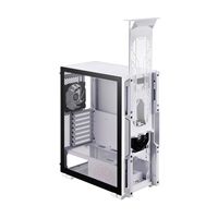 ADATA XPG case STARKER AIR Mid-Tower, bez zdroje, 1x 120mm + 1x 120mm ARGB, Bílá