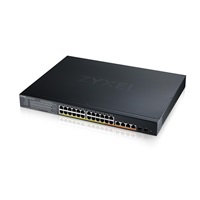 Zyxel XMG1930-30HP, 24-port 2.5GbE Smart Managed Layer 2 PoE 700W 22xPoE+/8xPoE++ Switch with 4 10GbE and 2 SFP+ Uplink
