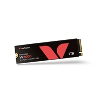 VERBATIM SSD Vi3000 Internal PCIe NVMe M.2 SSD 1TB , W 3000/ R 3300 MB/s