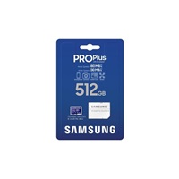 Samsung micro SDXC karta 512GB PRO Plus + SD adaptér