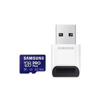 Samsung micro SDXC karta 128GB PRO Plus + USB adaptér