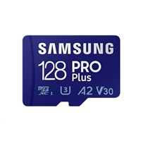 Samsung micro SDXC karta 128GB PRO Plus + USB adaptér