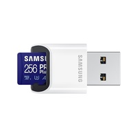 Samsung micro SDXC karta 256GB PRO Plus + USB adaptér